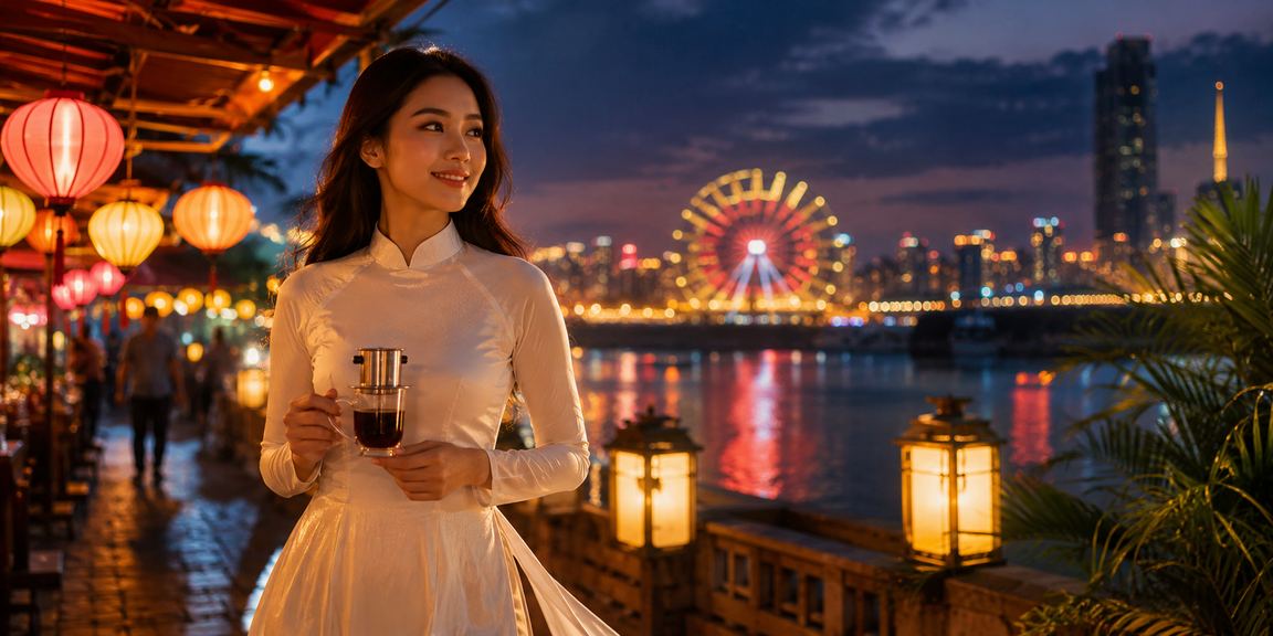 Người chơi Sài Gòn vừa uống cà phê vừa tham gia Roulette Live Casino và nạp tiền thưởng qua ứng dụng p95